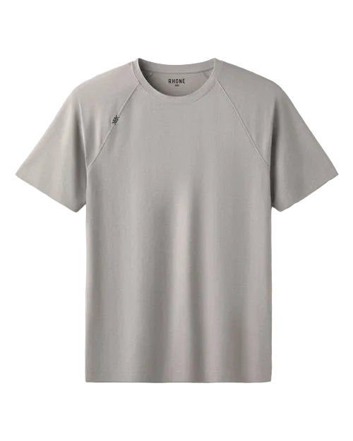 Rhone T-Shirts S / Griffin/White Heather Rhone - Men's Reign Short Sleeve
