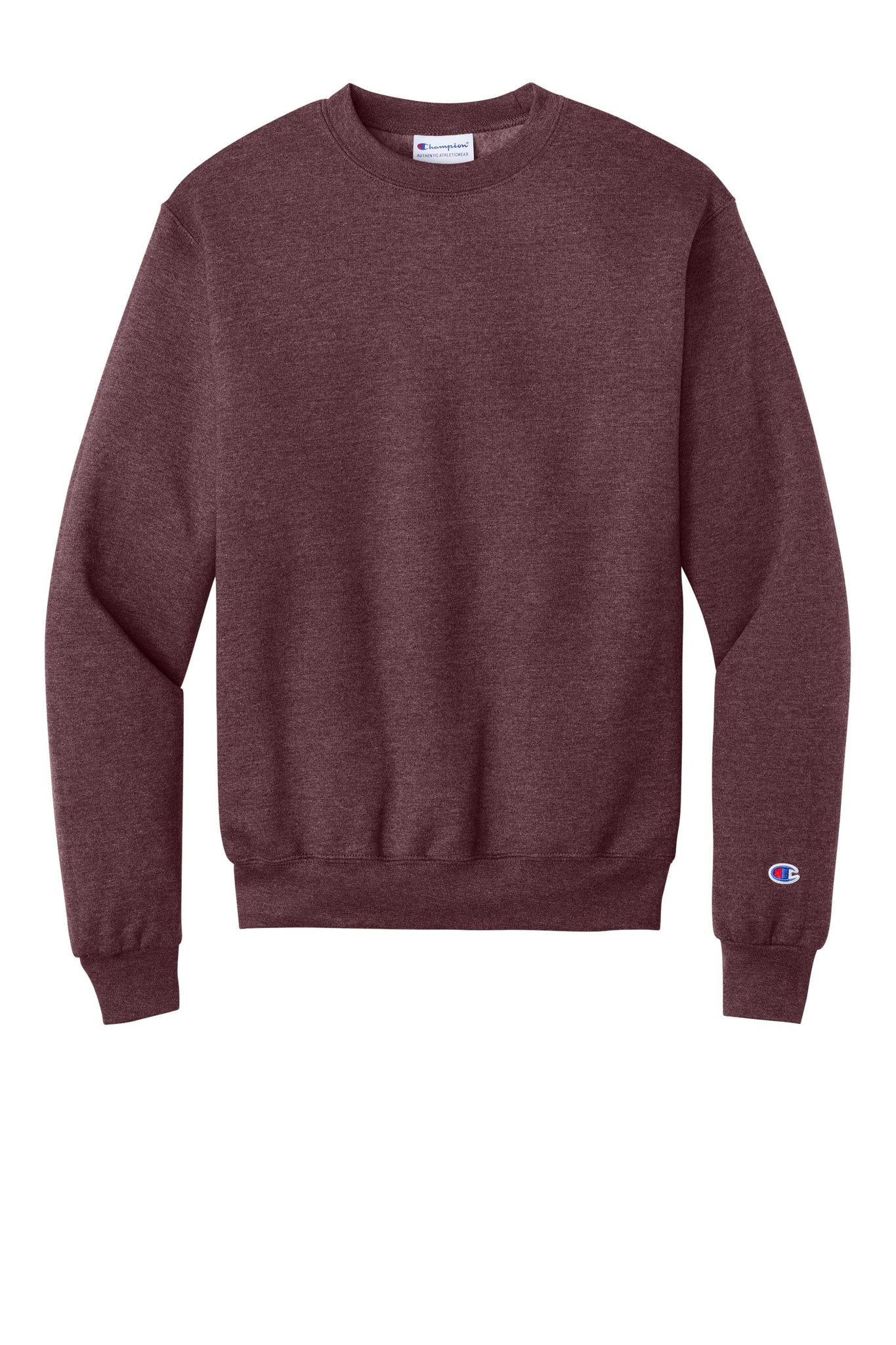 Champion Sweatshirts Maroon Heather / S Champion - Powerblend® Heathered Crewneck Sweatshirt