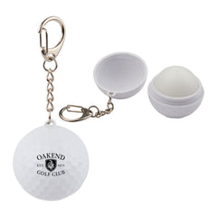 Threadfellows Curated Collection Bags One Size / White Golf Ball SPF15 Lip Moisturizer Keychain