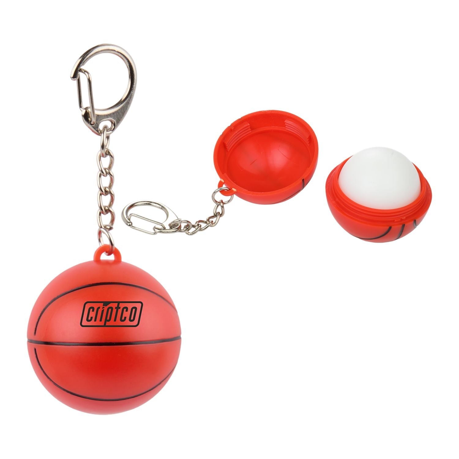 Threadfellows Curated Collection Bags One Size / Orange Basketball SPF15 Lip Moisturizer Keychain