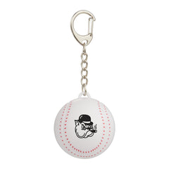 Threadfellows Curated Collection Bags One Size / White w/ Red Trim Baseball SPF15 Lip Moisturizer Keychain