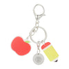 Threadfellows Curated Collection Bags One Size / Red Education 2-Charm Keychain