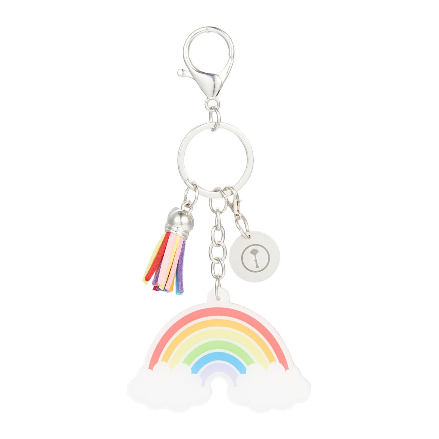 Threadfellows Curated Collection Bags One Size / Rainbow Rainbow 3-Charm Keychain