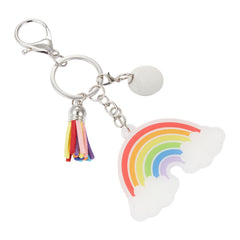 Threadfellows Curated Collection Bags One Size / Rainbow Rainbow 3-Charm Keychain