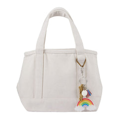 Threadfellows Curated Collection Bags One Size / Rainbow Rainbow 3-Charm Keychain
