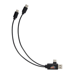 Threadfellows Curated Collection Electronics 5-in-1 Recycled Charging Cable