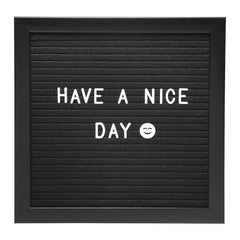 Threadfellows Curated Collection Accessories One Size / Black Felt Board w/ Letters