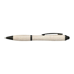 Threadfellows Curated Collection Writing Instruments Wheat Straw Nash Ballpoint Stylus Pen