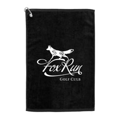 Threadfellows Curated Collection Blankets & Towels One Size / Black Terry Golf Towel 16