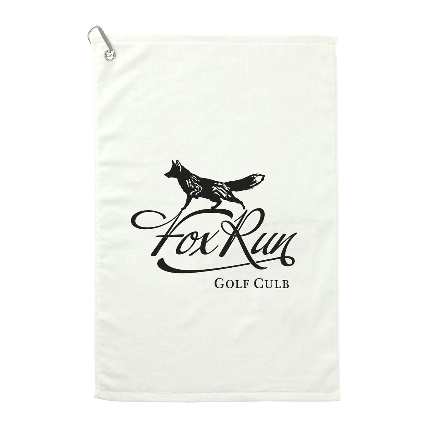 Threadfellows Curated Collection Blankets & Towels One Size / White Terry Golf Towel 16" x 25"