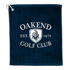 Threadfellows Curated Collection Blankets & Towels One Size / Navy Terry Golf Towel 15