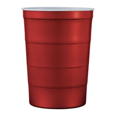 Threadfellows Curated Collection Drinkware 16oz / Red Recyclable Steel Chill-Cups™ 16oz