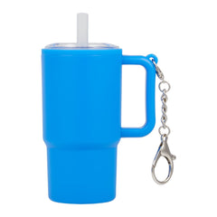 Threadfellows Curated Collection Bags One Size / Blue Mini 4oz Keychain Straw Tumbler