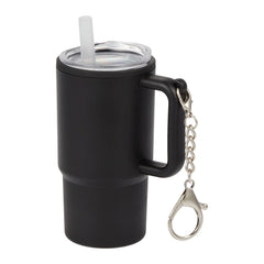 Threadfellows Curated Collection Bags One Size / Black Mini 4oz Keychain Straw Tumbler