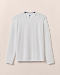 Johnnie-O T-Shirts S / White Johnnie-O - The Course Performance Long Sleeve T-Shirt