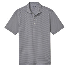 Johnnie-O Polos S / Navy Johnnie-O - Performance Jersey Polo (Lyndonn Stripe)