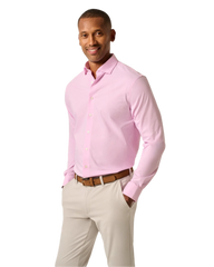 johnnie-O Woven Shirts S / Porto Pink johnnie-O - Travis Performance Button Up Shirt