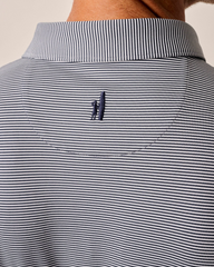 johnnie-O - Birdie PREP-FORMANCE Jersey Polo (Lyndon Stripe)