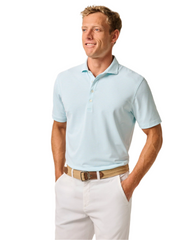Johnnie-O Polos Johnnie-O - Stetson Stripe Performance Mesh Polo
