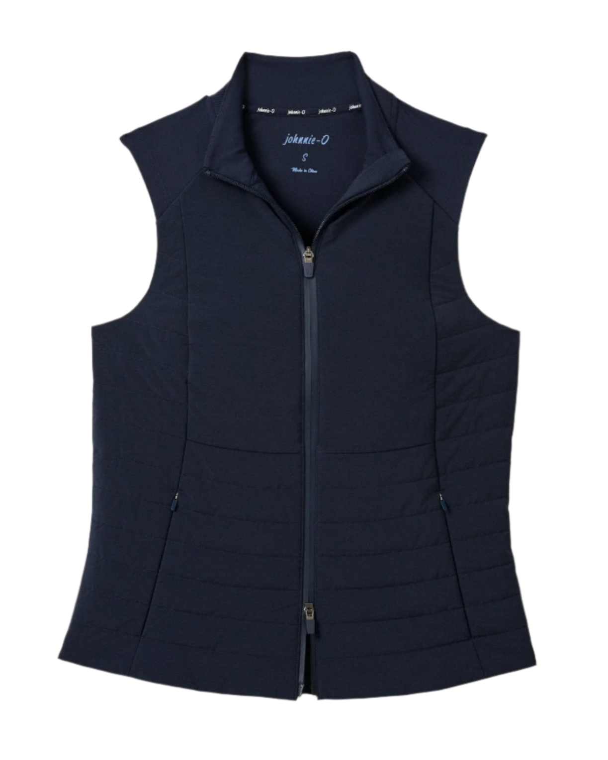 johnnie-O Outerwear XS / Navy johnnie-O - Women's Victoria Mixed Media Vest