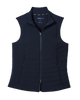 johnnie-O Outerwear XS / Navy johnnie-O - Women's Victoria Mixed Media Vest