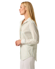 Johnnie-O Woven Shirts Johnnie-O - Women's Pixie Cotton Button-Down Shirt