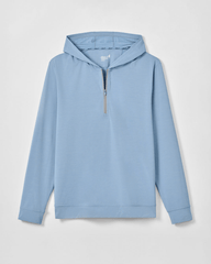 Johnnie-O Layering S / Carbon Fiber Johnnie-O - Bixler Performance 1/4 Zip Hoodie