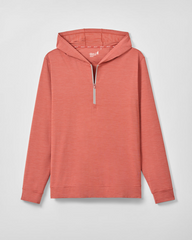 Johnnie-O Layering S / Washed Red Johnnie-O - Bixler Performance 1/4 Zip Hoodie