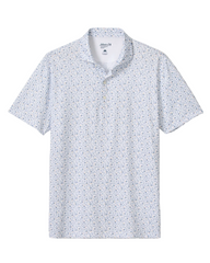 Johnnie-O Polos Carbon Fiber / S Johnnie-O - Cabana Bar Performance Jersey Polo