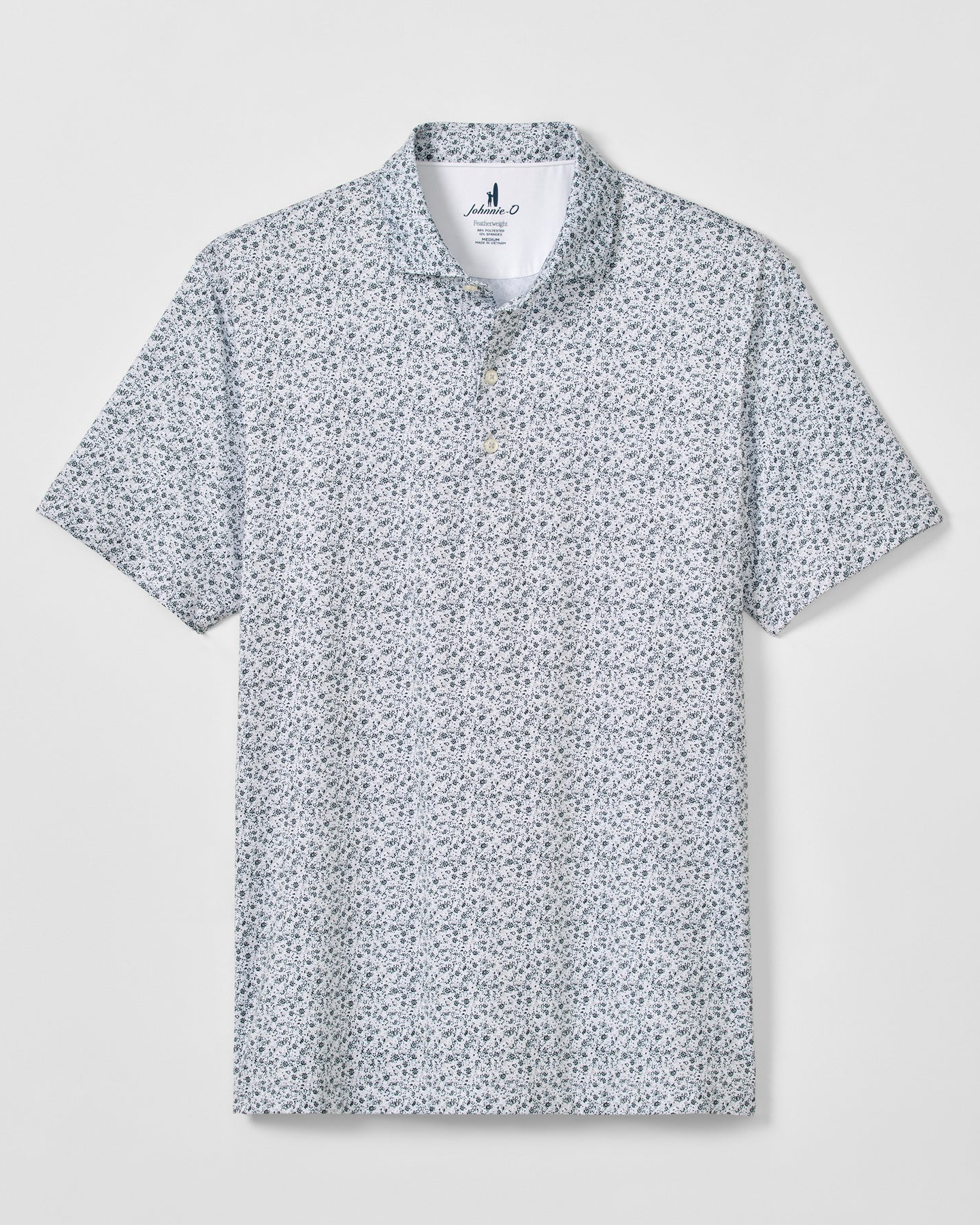 Johnnie-O Polos Heather Black / S Johnnie-O - Marietta Featherweight Performance Polo