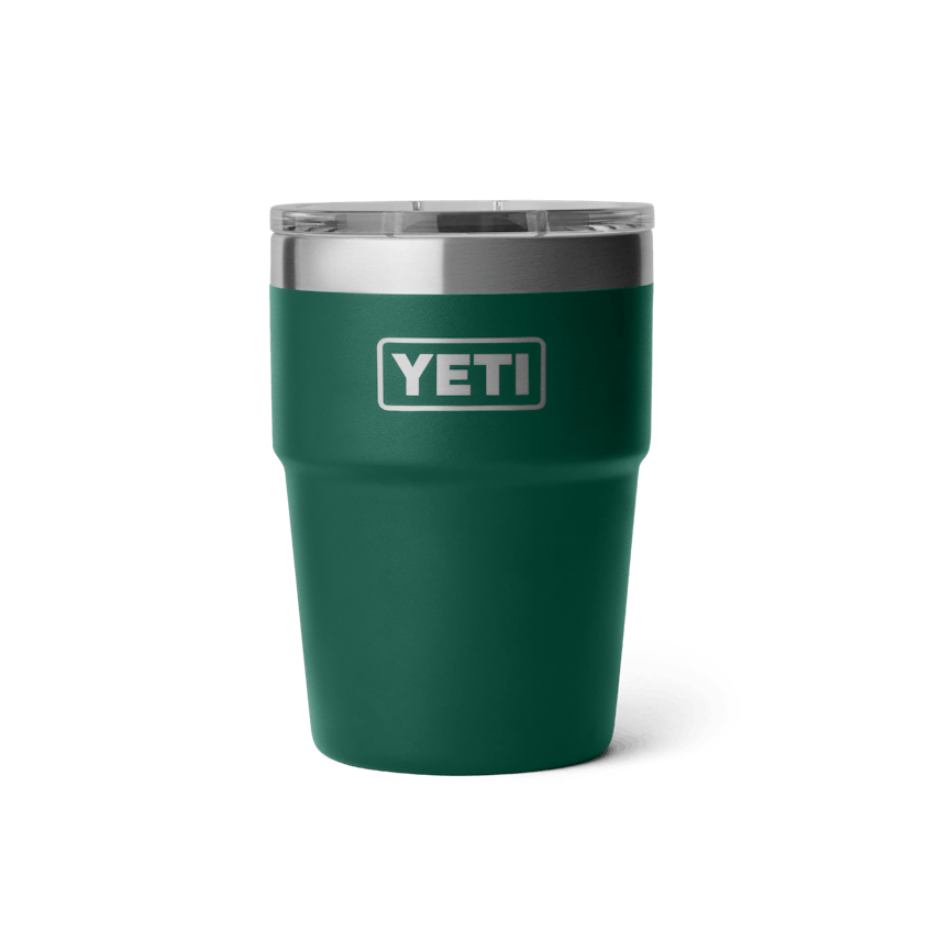 YETI Accessories 16oz / Black Forest Green YETI - Rambler 16oz Stackable Cup w/ Magslider Lid