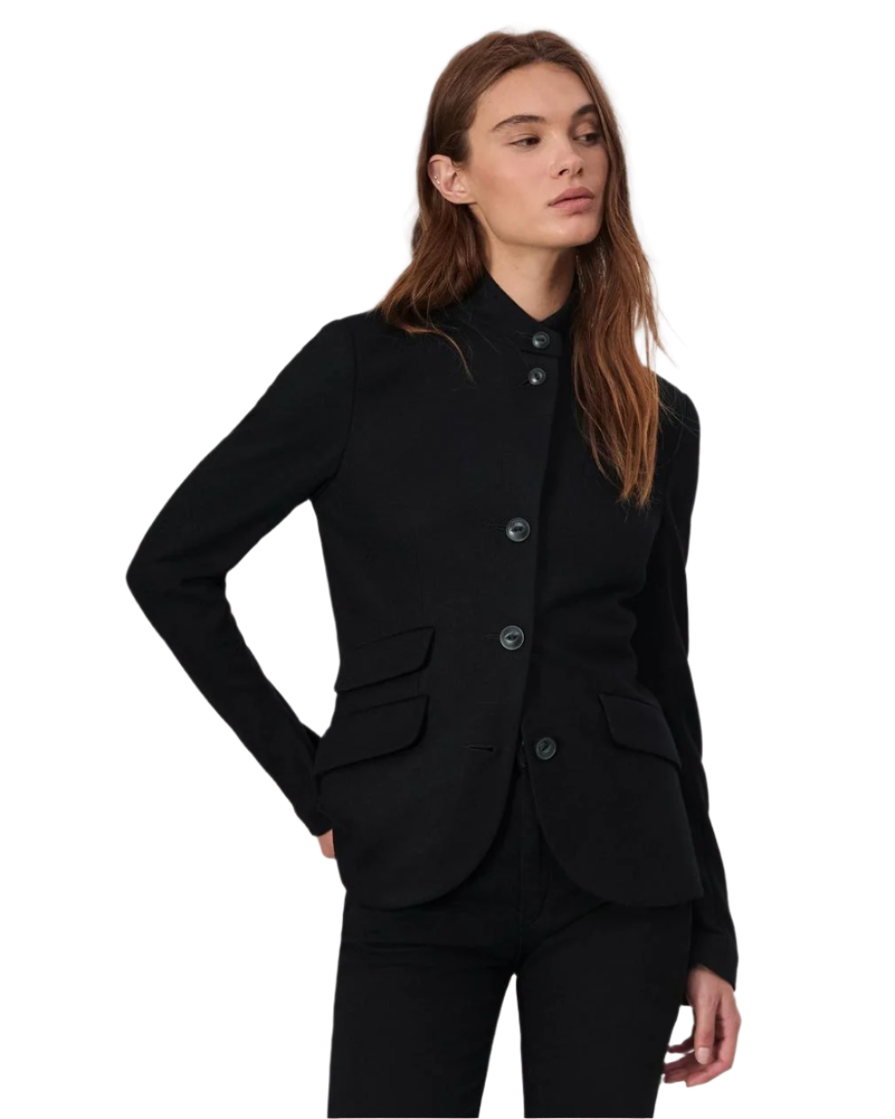 rag & bone Layering 00 / Black rag & bone - Women's Slade Blazer