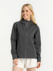 Free Fly Outerwear S / Black Sand Free Fly - Women's Cloudshield Rain Jacket