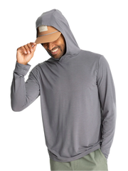 Free Fly T-shirts S / Smoke Free Fly - Men's Elevate Lightweight Hoodie