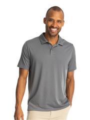 Free Fly Polos S / Smoke Free Fly - Men's Elevate Polo