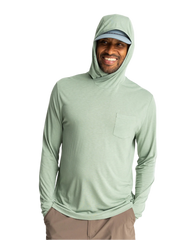 Free Fly T-shirts S / Palm Green Free Fly - Men's Bamboo Lightweight Hoodie