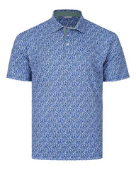 Swannies Golf Polos S / Dazzling Blue Swannies Golf - Men's Ridge Polo