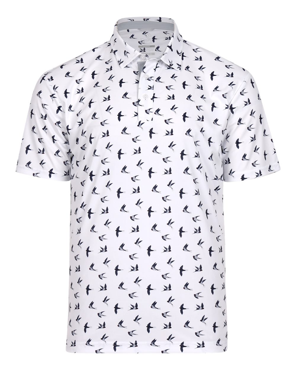 Swannies Golf Polos S / White Swannies Golf - Men's Peak Polo