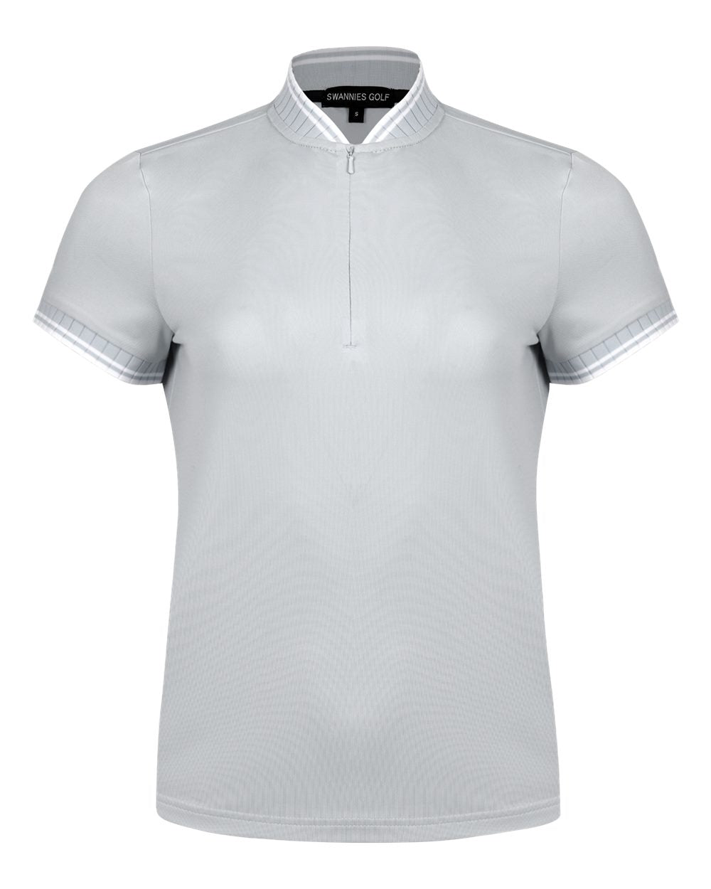 Swannies Golf Polos XS / Grey Swannies Golf - Women's Tara Tipped Polo