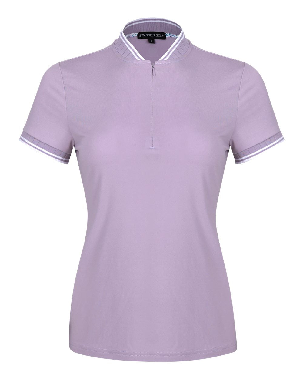 Swannies Golf Polos XS / Lavender Frost Swannies Golf - Women's Tara Tipped Polo
