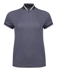 Swannies Golf Polos XS / Navy Heather Swannies Golf - Women's Tara Tipped Polo