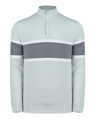 Swannies Golf Layering S / Glacier/Graphite Swannies Golf - Men's Owen Quarter-Zip Colorblock Pullover
