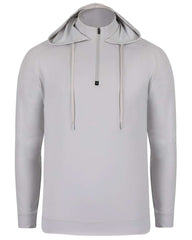 Swannies Golf Layering XXS / Glacier/Glacier Swannies Golf - Men's Vandyke Quarter-Zip Hooded Sweatshirt