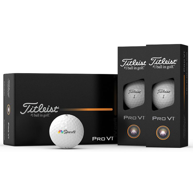 Titleist Golf Balls One Dozen / White Titleist - Custom Pro V1 White Box Half-Dozen