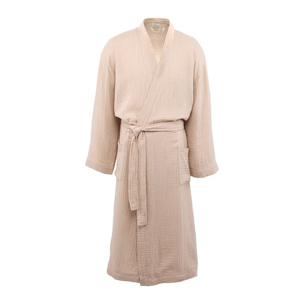 Threadfellows Curated Collection Health & Wellness S/M / Stone Wellable - Cotton Robe