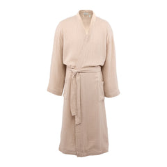 Threadfellows Curated Collection Health & Wellness S/M / Stone Wellable - Cotton Robe