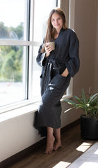Threadfellows Curated Collection Health & Wellness Wellable - Cotton Robe