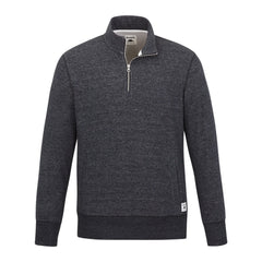 Roots Layering S / Black Mix Roots73 - Men's PADDLECREEK Quarter-Zip Pullover