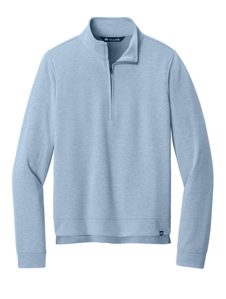 TravisMathew Layering S / Light Blue Heather TravisMathew - Women's Coveside 1/2-Zip