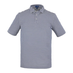 STITCH Polos S / Stitch Navy STITCH - Men's Atlantic Stripe Polo